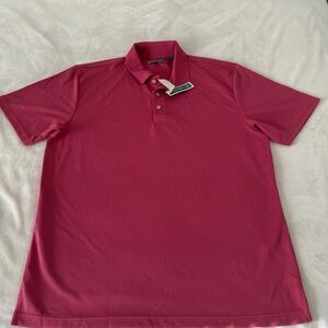 Cubavera Men's Polo Shirt in Raspberry